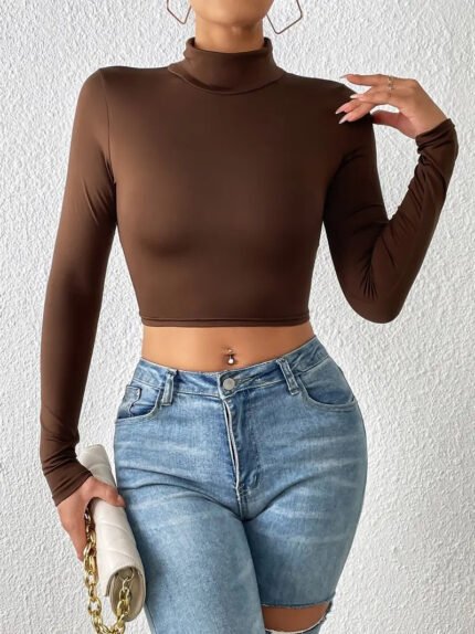Cropped Segunda Pele - Gola Alta